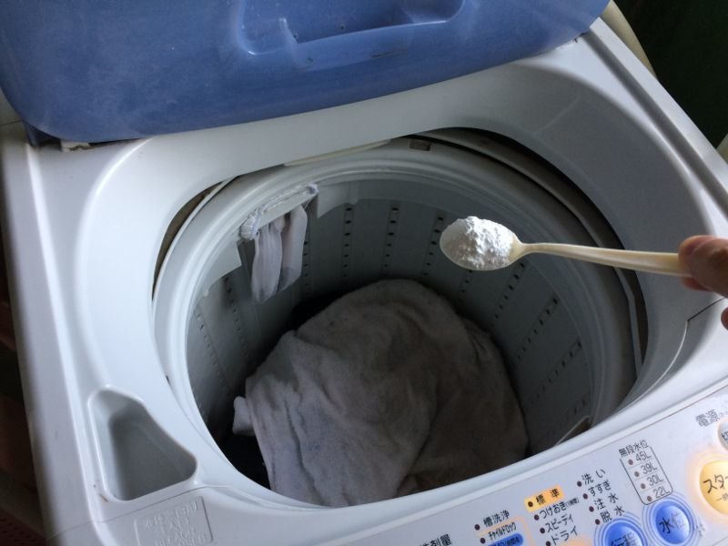 Bột giặt dành cho máy giặt cửa trên