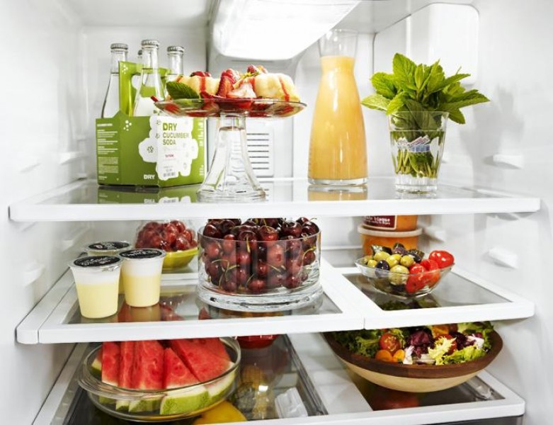 Cần chú ý lượng thực phẩm trong tủ để điều chỉnh nhiệt độ phù hợp