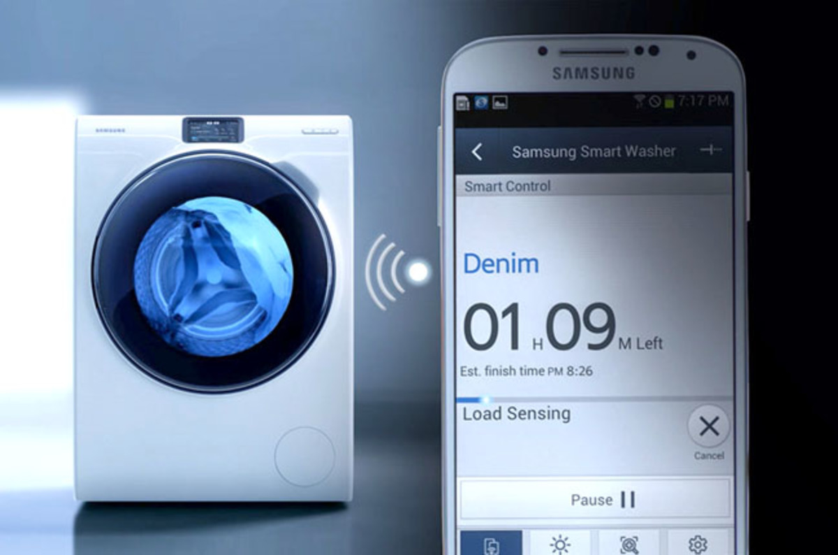 Ứng dụng Smart Washer tự động phát hiện lỗi trên máy giặt Samsung